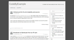 Desktop Screenshot of codebyexample.info